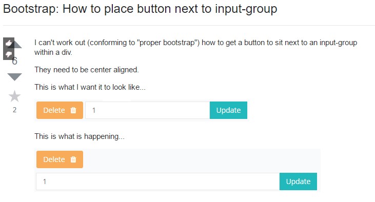 How to  put button next to input-group