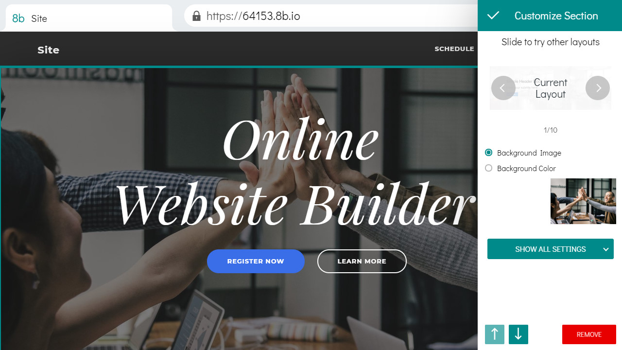 Responsive Website Builder